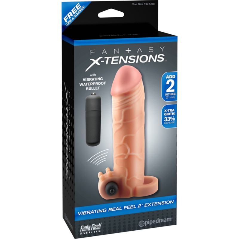 Fantasy X-tensions 6.5 inch Penis Extender with Vibrator